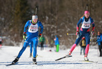 29.01.2017, xkvx, Wintersport, DSV Biathlon Deutschlandpokal Verfolgung v.l. KASTL Selina