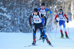 29.01.2017, xkvx, Wintersport, DSV Biathlon Deutschlandpokal Verfolgung v.l. BORKOWSKI Max