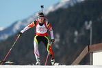 29.01.2017, xkvx, Wintersport, DSV Biathlon Deutschlandpokal Verfolgung v.l. LANGE Nicola