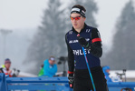 03.02.2017, xkvx, Wintersport, Biathlon IBU Junior Open European Championships - Nove Mesto Na Morave, Training v.l. BURKHALTER Joscha