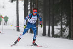 04.02.2017, xkvx, Wintersport, Biathlon IBU Junior Open European Championships - Nove Mesto Na Morave, Sprint v.l. ZEMLICKA Milan