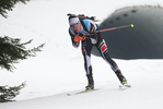 04.02.2017, xkvx, Wintersport, Biathlon IBU Junior Open European Championships - Nove Mesto Na Morave, Sprint v.l. TRIEB Michael