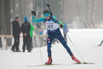 04.02.2017, xkvx, Wintersport, Biathlon IBU Junior Open European Championships - Nove Mesto Na Morave, Sprint v.l. YERMOLENKO Petr