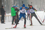 04.02.2017, xkvx, Wintersport, Biathlon IBU Junior Open European Championships - Nove Mesto Na Morave, Sprint v.l. SIIMER Kristo