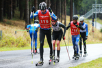 06.10.2017, xkvx, Wintersport, Biathlon Nordcup 2017, Skiroller Klassisch v.l. HICKMANN Sten