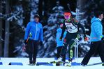 09.12.2017, xkvx, Wintersport, Biathlon IBU Junior Cup - Obertilliach, Sprint v.l. FRUEHWIRT Juliane