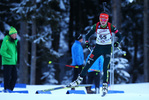 09.12.2017, xkvx, Wintersport, Biathlon IBU Junior Cup - Obertilliach, Sprint v.l. SAUTER Marina