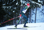 09.12.2017, xkvx, Wintersport, Biathlon IBU Junior Cup - Obertilliach, Sprint v.l. WUNDERLE Robin Johannes