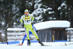 10.12.2017, xkvx, Wintersport, Biathlon IBU Junior Cup - Obertilliach, Sprint v.l. DUICU Adelin Miodrag
