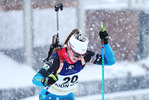 15.12.2017, xkvx, Wintersport, Biathlon IBU Junior Cup - Ridnaun, Einzel v.l. LAFFONT Deborah