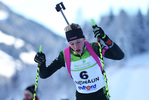16.12.2017, xkvx, Wintersport, Biathlon IBU Junior Cup - Ridnaun, Sprint v.l. HERMANN Hanna-Michelle