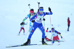 16.12.2017, xkvx, Wintersport, Biathlon IBU Junior Cup - Ridnaun, Sprint v.l. LARDSCHNEIDER Irene