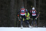 07.01.2018, xkvx, Wintersport, DSV Biathlon Deutschlandpokal - Notschrei, Verfolgung v.l. KOENIG Aline