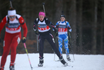 07.01.2018, xkvx, Wintersport, DSV Biathlon Deutschlandpokal - Notschrei, Verfolgung v.l. HASLACH Karina