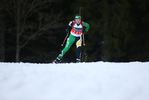 07.01.2018, xkvx, Wintersport, DSV Biathlon Deutschlandpokal - Notschrei, Verfolgung v.l. MUENCH Matti