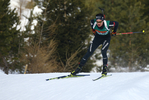 13.01.2018, xkvx, Wintersport, Alpencup - DSV Biathlon Deutschlandpokal - Hochfilzen, Einzel v.l. HARTWEG Niklas