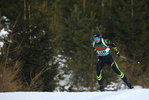 13.01.2018, xkvx, Wintersport, Alpencup - DSV Biathlon Deutschlandpokal - Hochfilzen, Einzel v.l. MARTINS Lukas