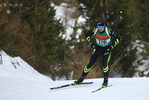 13.01.2018, xkvx, Wintersport, Alpencup - DSV Biathlon Deutschlandpokal - Hochfilzen, Einzel v.l. MARTINS Lukas