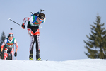 13.01.2018, xkvx, Wintersport, Alpencup - DSV Biathlon Deutschlandpokal - Hochfilzen, Einzel v.l. FOIDL Benedikt