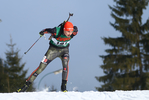 13.01.2018, xkvx, Wintersport, Alpencup - DSV Biathlon Deutschlandpokal - Hochfilzen, Einzel v.l. LOHSCHMIDT Sven