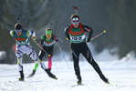 13.01.2018, xkvx, Wintersport, Alpencup - DSV Biathlon Deutschlandpokal - Hochfilzen, Einzel v.l. DIETRICH Severin