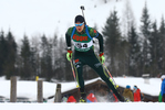 14.01.2018, xkvx, Wintersport, Alpencup - DSV Biathlon Deutschlandpokal - Hochfilzen, Sprint v.l. SCHUMACHER Marvin