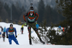 14.01.2018, xkvx, Wintersport, Alpencup - DSV Biathlon Deutschlandpokal - Hochfilzen, Sprint v.l. DONHAUSER Johannes