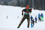 14.01.2018, xkvx, Wintersport, Alpencup - DSV Biathlon Deutschlandpokal - Hochfilzen, Sprint v.l. GOMBERT Tom