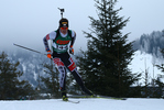 14.01.2018, xkvx, Wintersport, Alpencup - DSV Biathlon Deutschlandpokal - Hochfilzen, Sprint v.l. TRIXL Sebastian