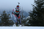 14.01.2018, xkvx, Wintersport, Alpencup - DSV Biathlon Deutschlandpokal - Hochfilzen, Sprint v.l. OBERHAUSER Magnus