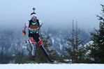 14.01.2018, xkvx, Wintersport, Alpencup - DSV Biathlon Deutschlandpokal - Hochfilzen, Sprint v.l. TRIEB Michael