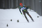 26.01.2018, xkvx, Wintersport, Biathlon IBU Junior Cup - Nove Mesto Na Morave, Sprint v.l. VEIT Marinus
