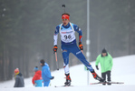 26.01.2018, xkvx, Wintersport, Biathlon IBU Junior Cup - Nove Mesto Na Morave, Sprint v.l. MARECEK Jonas