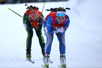03.02.2018, xkvx, Wintersport, Alpencup - DSV Biathlon Deutschlandpokal - Oberhof, Sprint v.l. SCHNEIDER Sophia