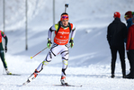 03.02.2018, xkvx, Wintersport, Alpencup - DSV Biathlon Deutschlandpokal - Oberhof, Sprint v.l. BRAUN Sabrina