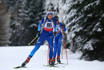 10.02.2018, xkvx, Wintersport, DSV Biathlon Deutschlandpokal - Altenberg, Massenstart v.l. HARTL Lena