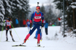 10.02.2018, xkvx, Wintersport, DSV Biathlon Deutschlandpokal - Altenberg, Massenstart v.l. LAUBE Anna