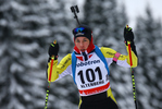 10.02.2018, xkvx, Wintersport, DSV Biathlon Deutschlandpokal - Altenberg, Massenstart v.l. LIEBING Annika