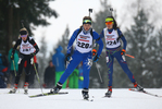 11.02.2018, xkvx, Wintersport, DSV Biathlon Deutschlandpokal - Altenberg, Verfolgung v.l. ZIMMERMANN Amelie