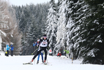 11.02.2018, xkvx, Wintersport, DSV Biathlon Deutschlandpokal - Altenberg, Verfolgung v.l. WOELKERLING Julia