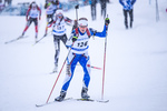 13.01.2019, xkvx, Biathlon, Deutschlandpokal Ridnaun, Sprint, v.l. BERTOLINI  Silvia