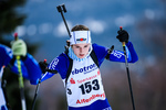 10.02.2019, xkvx, Biathlon, Deutschlandpokal Altenberg, Verfolgung, v.l. HASLACH Lena