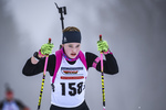 22.02.2019, xkvx, Biathlon, Deutsche Jugendmeisterschaft Kaltenbrunn, Einzel, v.l. LEUNER Merle