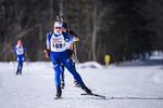 23.02.2019, xkvx, Biathlon, Deutsche Jugendmeisterschaft Kaltenbrunn, Sprint, v.l. MALTSEV Dmitrij