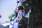 23.02.2019, xkvx, Biathlon, Deutsche Jugendmeisterschaft Kaltenbrunn, Sprint, v.l. LODL Darius