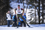 23.02.2019, xkvx, Biathlon, Deutsche Jugendmeisterschaft Kaltenbrunn, Sprint, v.l. HOLLANDT Florian