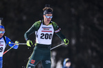 23.02.2019, xkvx, Biathlon, Deutsche Jugendmeisterschaft Kaltenbrunn, Sprint, v.l. SCHMUCK Dominic