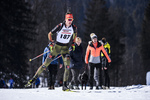 23.02.2019, xkvx, Biathlon, Deutsche Jugendmeisterschaft Kaltenbrunn, Sprint, v.l. GOMBERT Tom