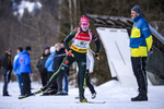 24.02.2019, xkvx, Biathlon, Deutsche Jugendmeisterschaft Kaltenbrunn, Staffel, v.l. SCHNEIDER Sophia