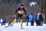 24.02.2019, xkvx, Biathlon, Deutsche Jugendmeisterschaft Kaltenbrunn, Staffel, v.l. HORSTMANN Nathalie